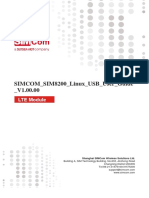 Simcom Sim8200 Linux Usb User Guide v1.00.00 20200509