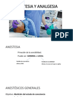 Anestesia y Analgesia
