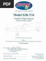 Download S2R T34 Flight Manual by The United Aviation SN53716380 doc pdf