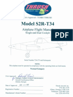 S2R T34 Flight Manual