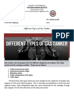 Different Types of Gas Tanker