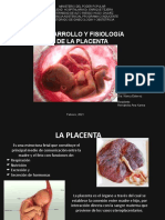 Desarrollo y funciones de la placenta