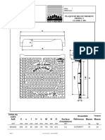 Plaque de Recouvrement C250 Profil T