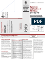 Dynamics and Control of Ac Drives