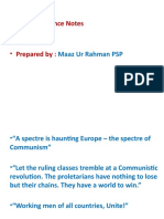 Political Science Notes: Maaz Ur Rahman PSP
