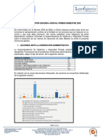 Informe Defensa Judicial Primer Semestre de 2020