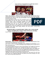 Indonesia Peringkat Ketiga Di Badminton Olimpiade Tokyo
