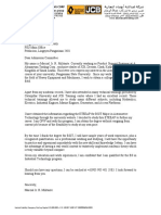 Letter of Intent - BSIT Automotive Tech - PSU