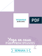 Yoga en Casa Para Principiantes Semana 1