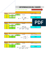 DETERMINACIÓN TAMAÑO n