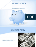 Dividend Policy: Corporate Finance