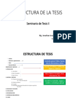 Tesis II-Estructura de La Tesis