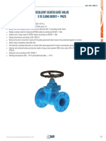 Resilient Seated Gate Valve PN25 S15 Technical Data