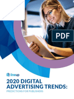2020 DIGITAL Advertising Trends:: Predictions For Publishers
