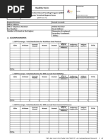 Quality Form: Ok Sa Deped - School-Based Feeding Program (SBFP) Program Terminal Report Form