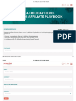 Be A Holiday Hero - 2020 Q4 Affiliate Playbook