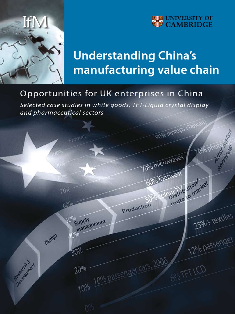 Understanding China's Manufacturing Value Chain: Opportunities For UK ...