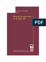 276 - Relaciones Laborales en El Siglo XXI, 1a. Reimp. - Obra Colectiva