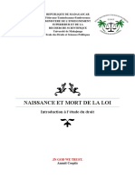 NAISSANCE ET MORT DE LA LOI-Vita