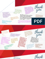 Thank You Notes - Section D