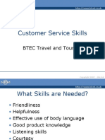 Customer Service Skills: BTEC Travel and Tourism