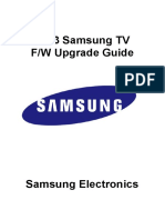 TV Firmware Upgrade Instruction