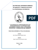 Responsabiidad - Civil.instrumento - Juridico Extracontractual Medio Ambiente 2017