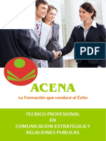 Tecnico Profesional en Comunicación Estratégica y Relaciones Públicas