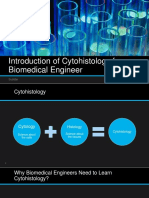 Introduction of Cytohistology for Biomedical Engineer