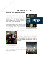 Halloween en La Paz Josue Quispe 02-11-2021