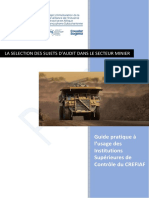 Guide Sur La Sélection Des Sujets Daudit Version AG CREFIAF Formatted