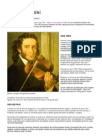 VIOLINO - ARTIGO - Nicolò Paganini
