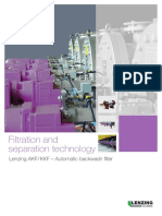 Filtration and Separation Technology: Lenzing AKF / KKF - Automatic Backwash Filter
