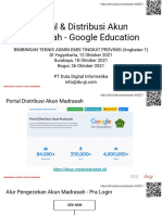 Distribusi Akun Madrasah - Google Education - YOGYA - 12102021