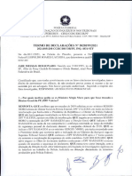 Depoimento de Bolsonaro À Polícia Federal