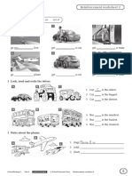 By Into On Off On Out Of: Reinforcement Worksheet 2