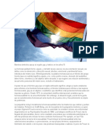 Bandera Simbolica Apoyo Al Orgullo Gay y Lesbico en Los Años 70