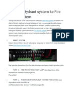 Integrasi Hydrant System Ke Fire Alarm System