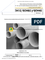 Tubería SCH10, SCH80 y SCH40 - Wesco I Acero Inoxidable