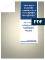 Manual de Usuario de La Plataforma Moodl