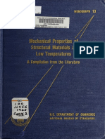 Mechanical Properties of Structural Materials at Low Temperatures