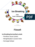 Ice Breaking Oleh Yusdi Lastutiyanto