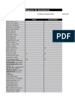 Inventario Insumo Precios Tota