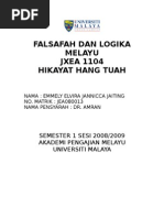 Download Hikayat Hang Tuah by Nur Ain Mohd Amin SN5372196 doc pdf