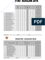 Registro Auxiliar 2018