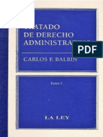 Tratado de Derecho Administrativo Tomo 1 Carlos Balbin