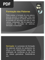 Formação das Palavras