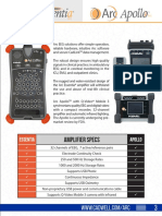 Amplifier Specs: Essentia Apollo