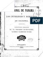 El Canal de Panama y Los Intereses de Colombia