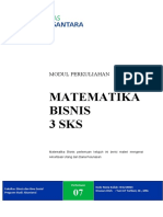 Modul Matematika Bisnis-Amortisasi Utang Dan Dana Pelunasan